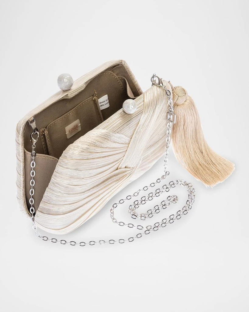 Rafe Rosie Tassel Twisted Clutch Bag 5