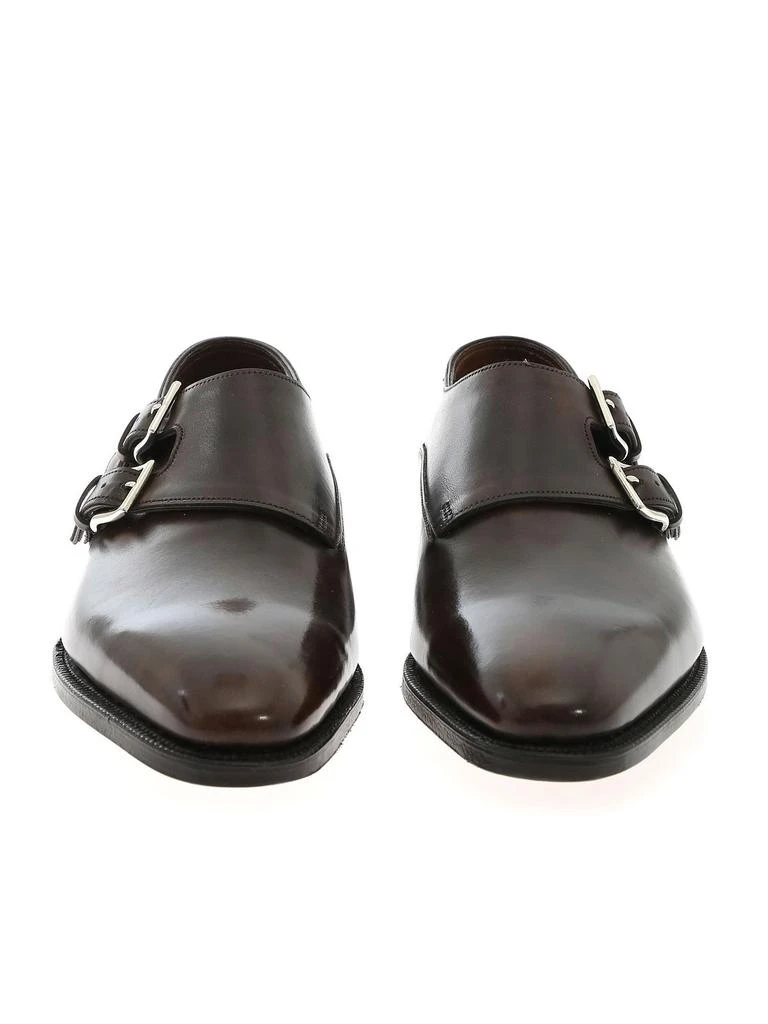 John Lobb John Lobb Chapel Museum Monk Strap Shoes 4