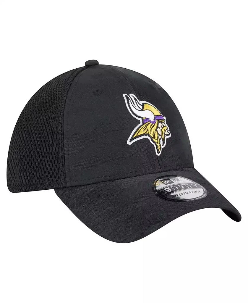 New Era Men's Black Minnesota Vikings Active Camo 39THIRTY Flex Hat 4