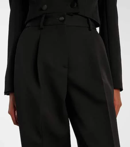Dolce 
Gabbana Wool and silk wide-leg pants 4