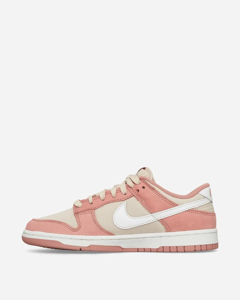 NIKE Dunk Low Retro PRM Sneakers Red Stardust / Summit White 3