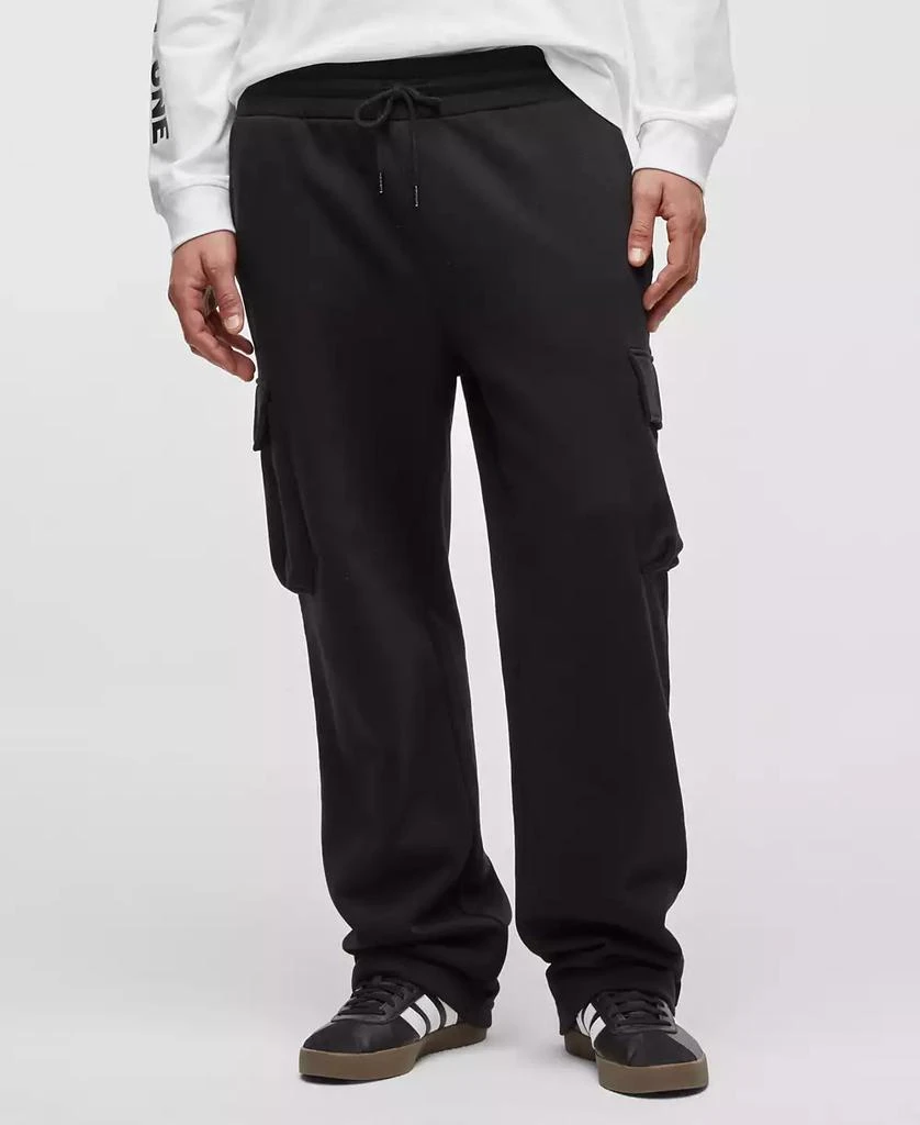 Mode of One Men's Regular-Fit Fleece Cargo Pants, Exclusively at Macy's 3