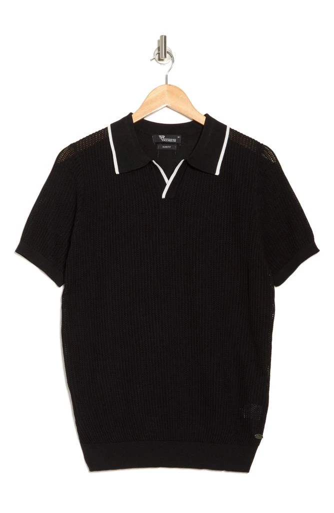 TR Premium Johnny Collar Sweater Knit Polo 3