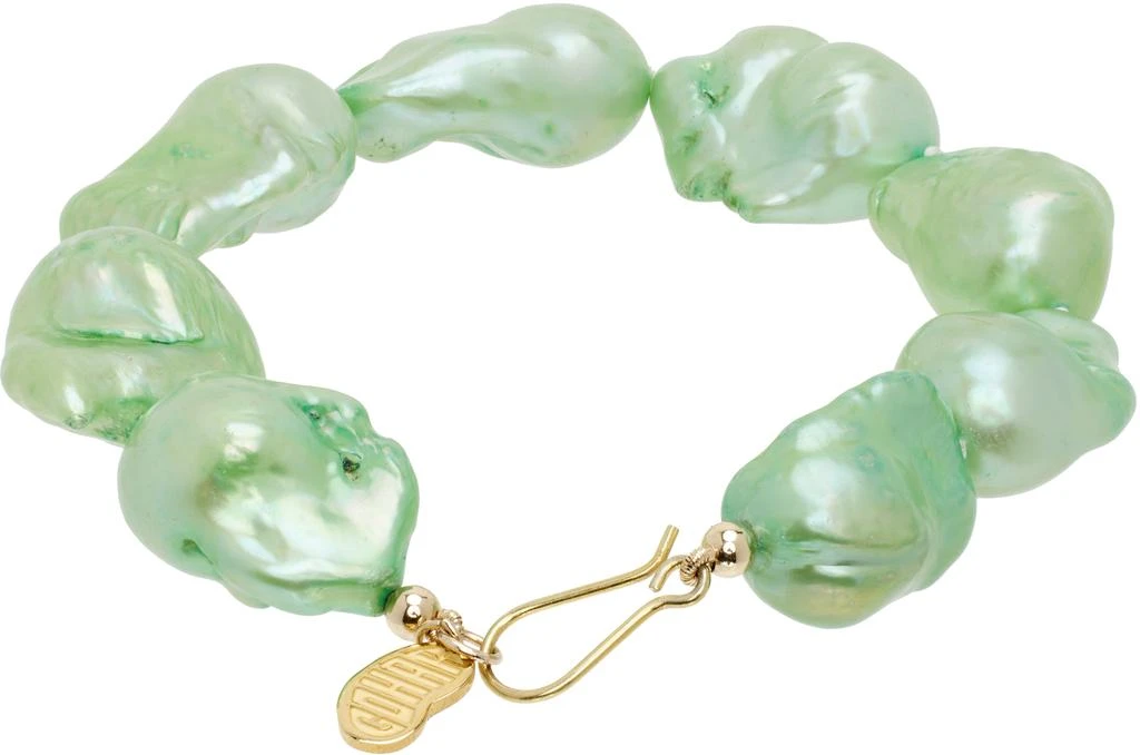 Gohar World Green Host Baroque Pearl Bracelet 2