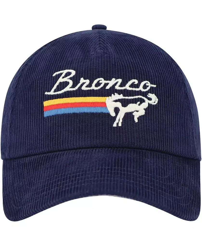 American Needle Men's Navy Bronco Roscoe Corduroy Adjustable Hat 2