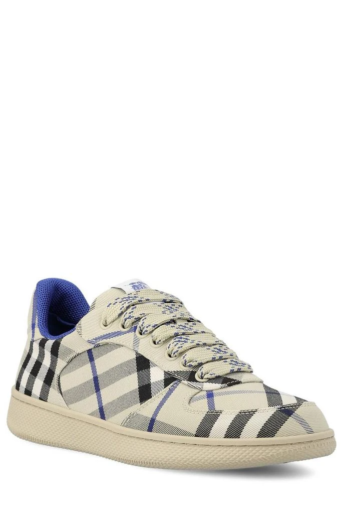 Burberry Burberry Terrace Checked Lace-Up Sneakers 2