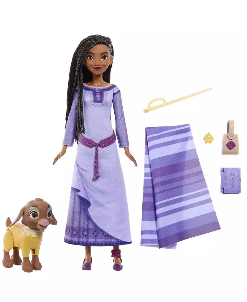 Wish Disney's Asha of Rosas Adventure Pack Fashion Doll, with Animal Friends and Accessories 1