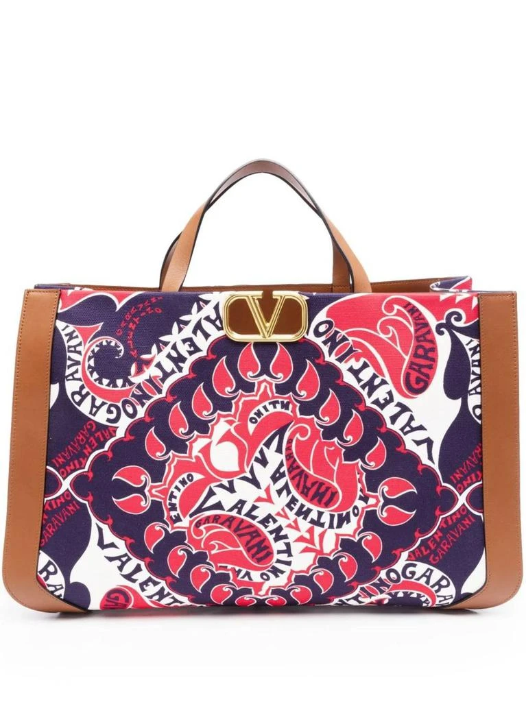 Valentino Valentino - Women
s Bandana Print Shopper Bag 1