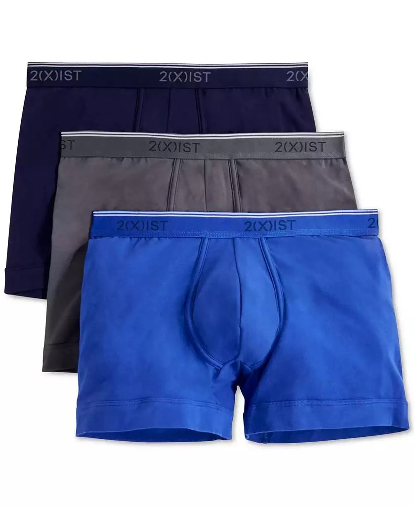 2(x)ist Men's Cotton Stretch Boxer Briefs 3-Pack 1