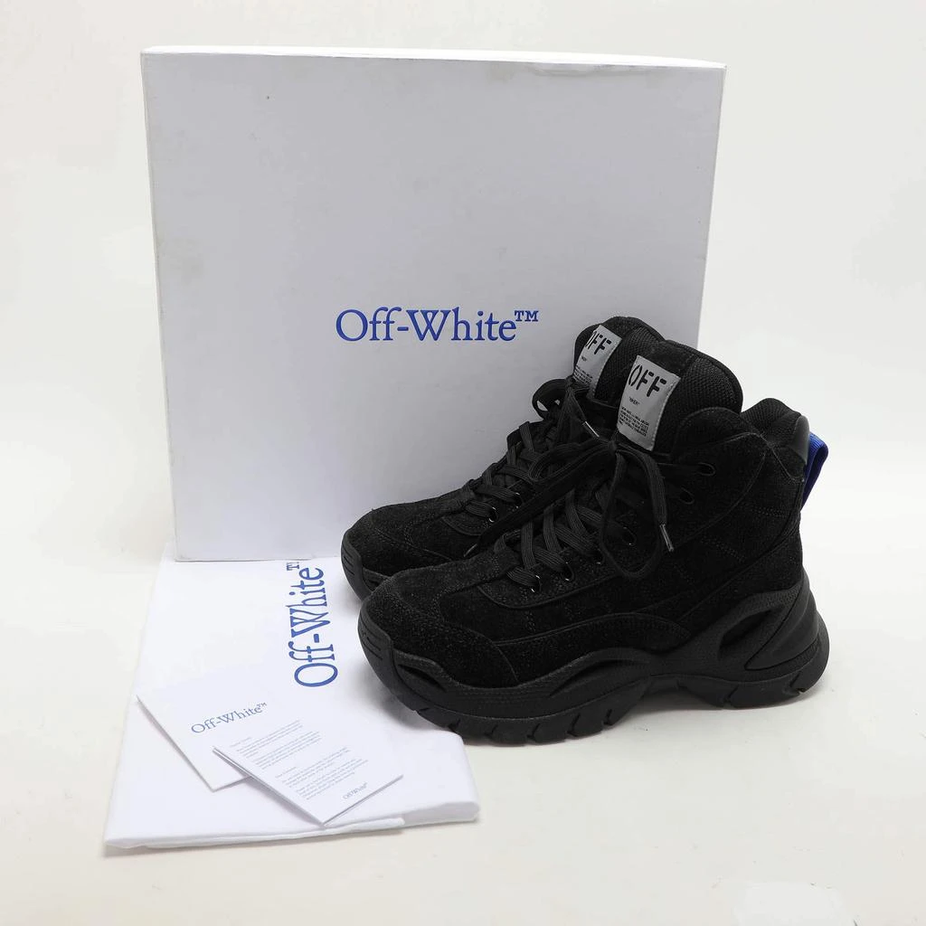 Off-White Off-White Black Nylon and Suede Hiker Boots Size 39 9