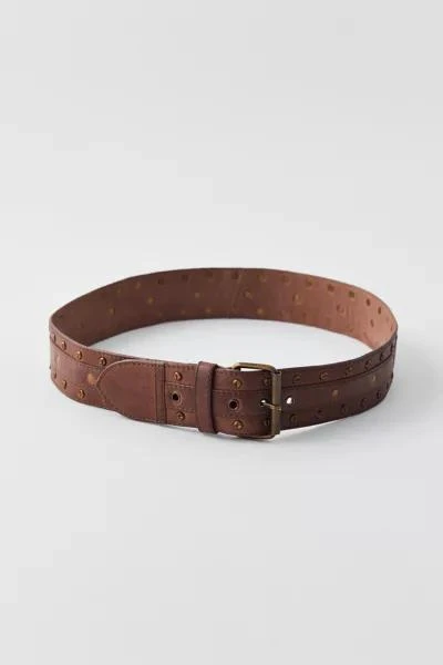 Urban Outfitters Studded Washed Leather Belt 2