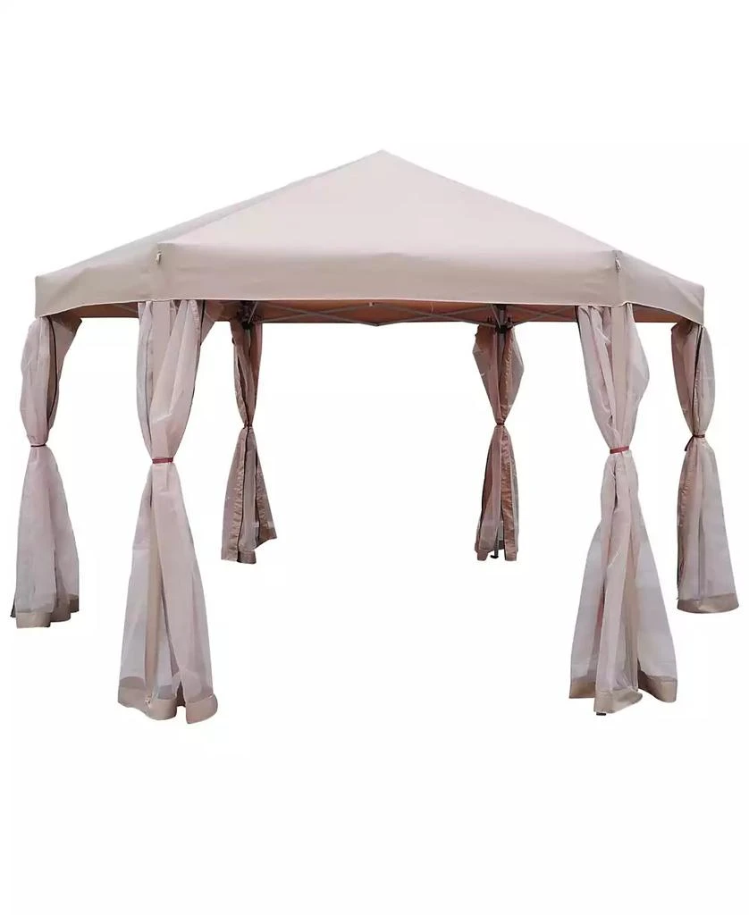 Streamdale Furniture 13 FT. W X 13 FT. D X 9.2FT Pop-Up Gazebo Tent Outdoor Canopy 3