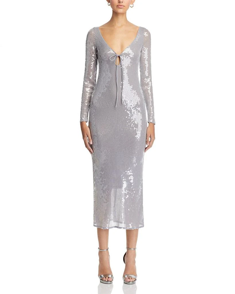 Bardot Verona Sequin Maxi Dress 7