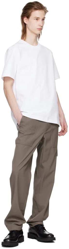 Helmut Lang White Printed T-Shirt 4
