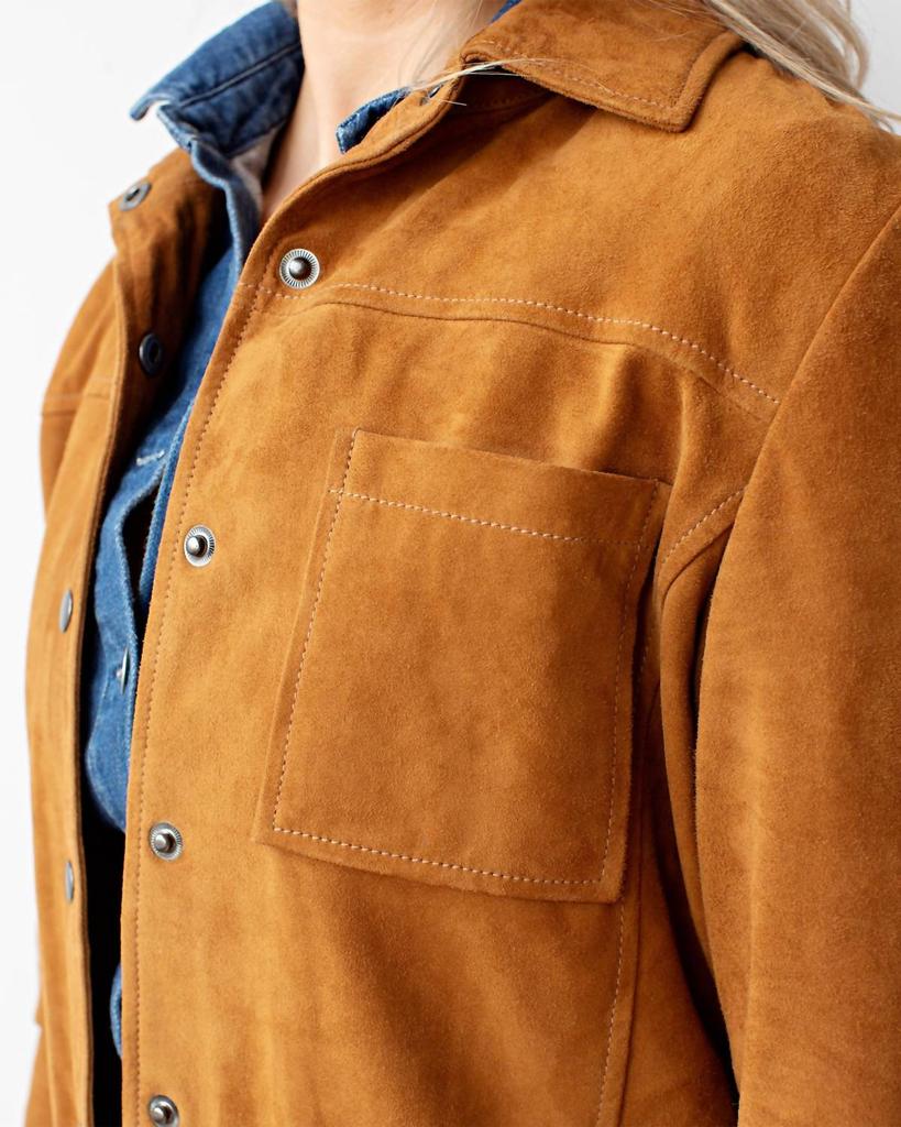 Amsterdam Heritage Amsterdam Heritage - Dakota Suede Shirt Jacket