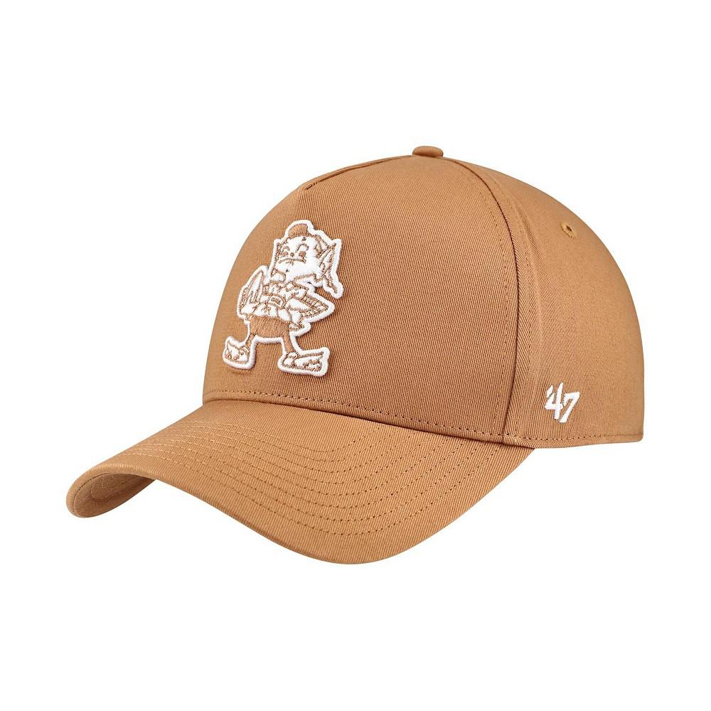 '47 Brand Men's Tan Cleveland Browns Ballpark MVP Adjustable Hat