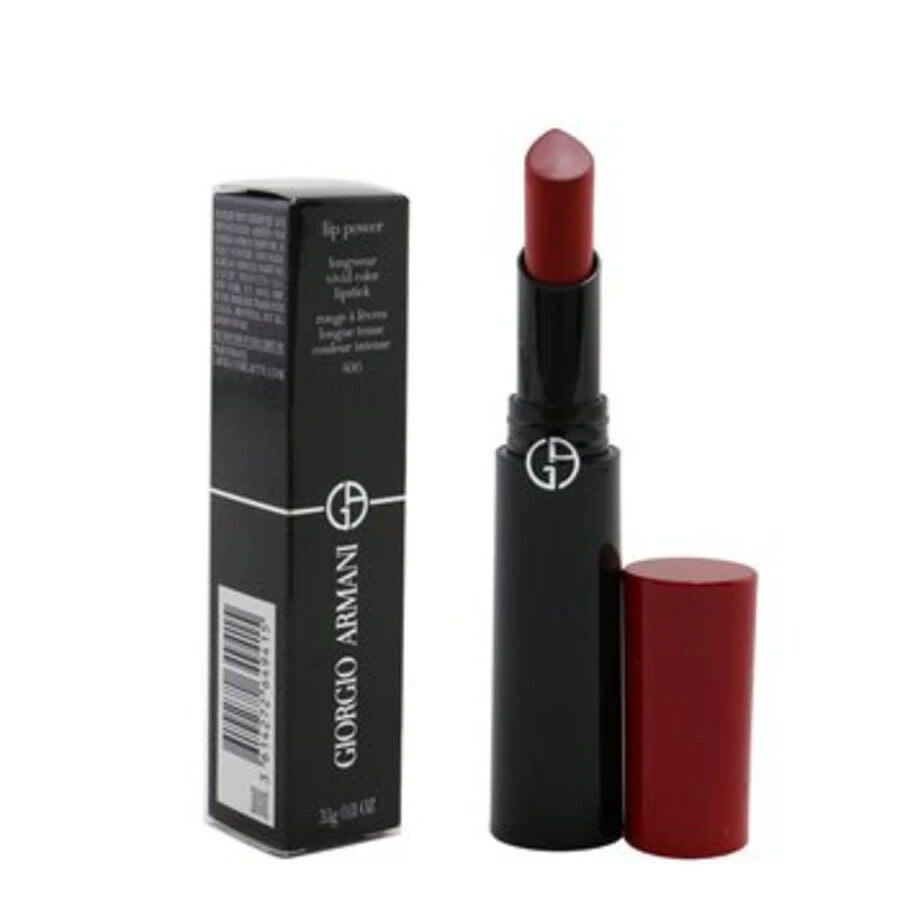 Giorgio Armani Ladies Lip Power Longwear Vivid Color Lipstick 0.11 oz # 400 Four Hundred Makeup 3614272649415 2