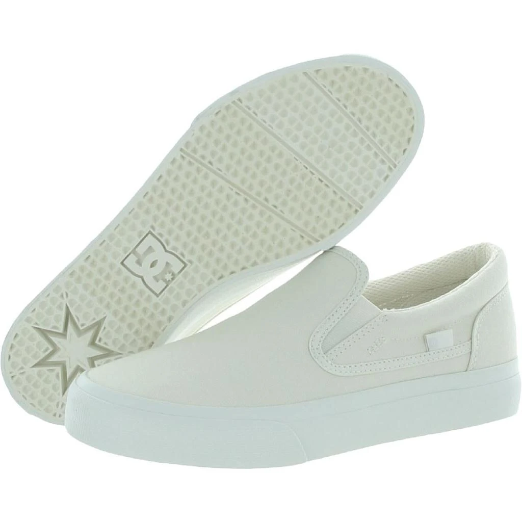 DC Trase Slip Womens Leather Lifestyle Slip-On Sneakers 3