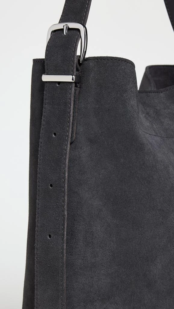 Madewell Essentials Bucket Tote Suede 4