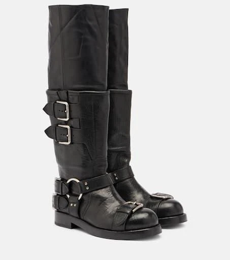 Dolce
Gabbana Leather knee-high boots 1