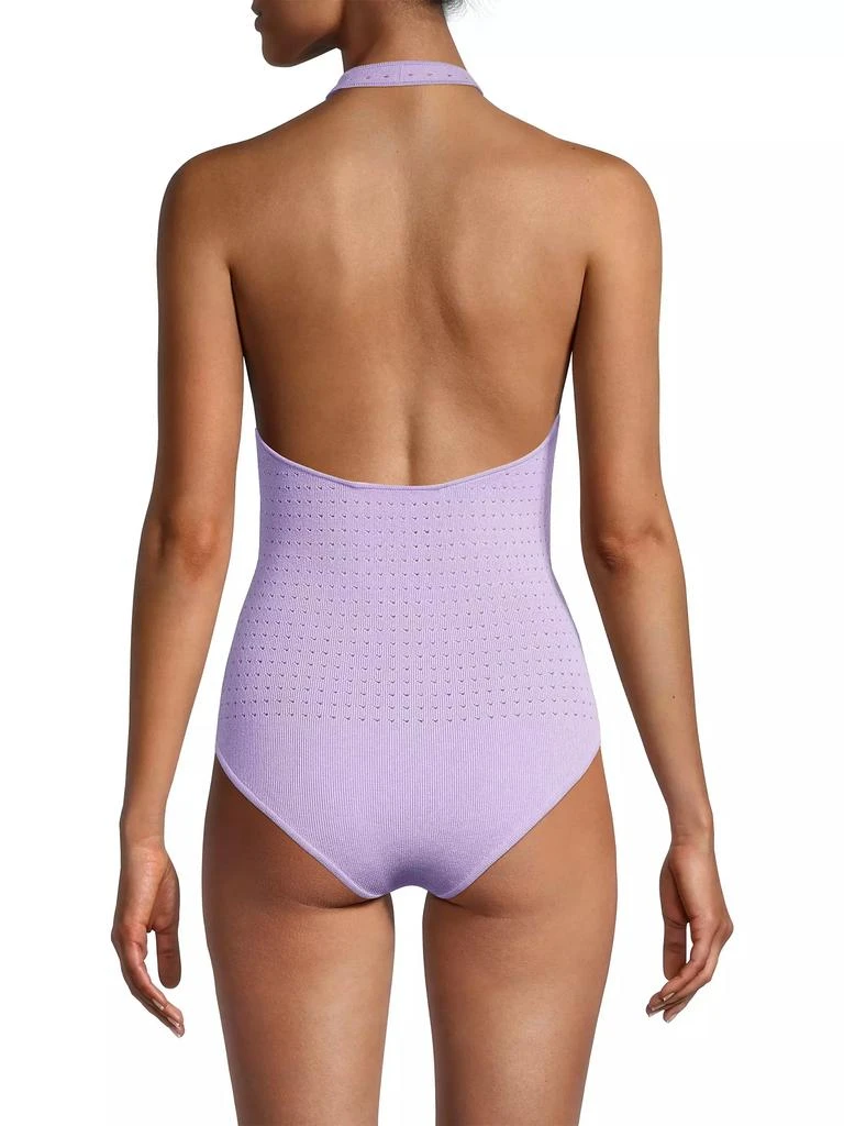 Victor Glemaud Laser-Dot Halter Bodysuit 5