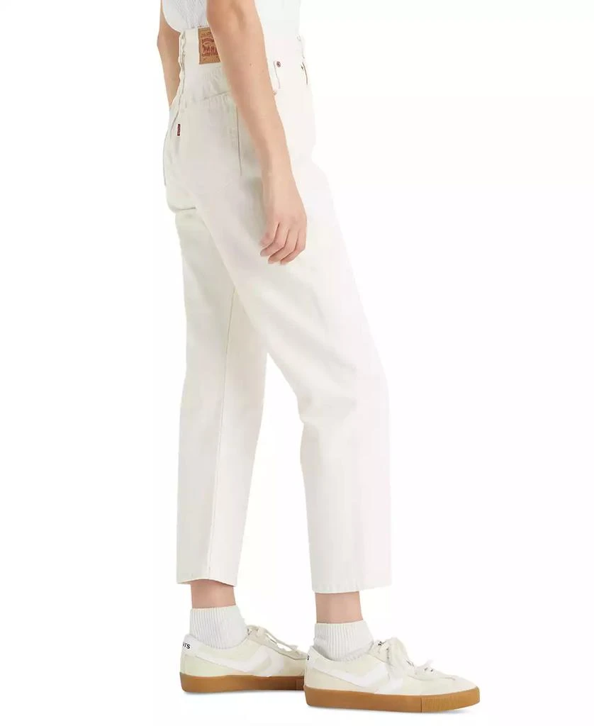Levi's Women's High-Rise 501® Paneled Crop Cotton Jeans 5