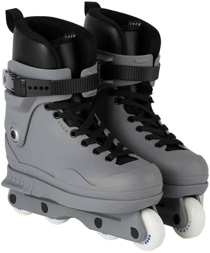 THEM SKATES Grey Them 909 Complete V4 Roller Blades 3