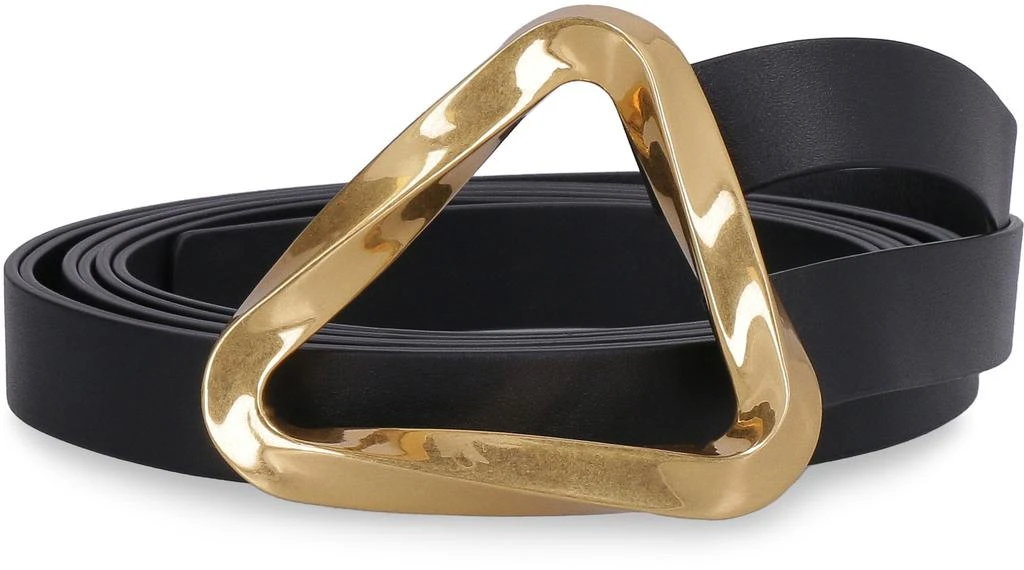Bottega Veneta GRASP LEATHER DOUBLE STRAP BELT 2