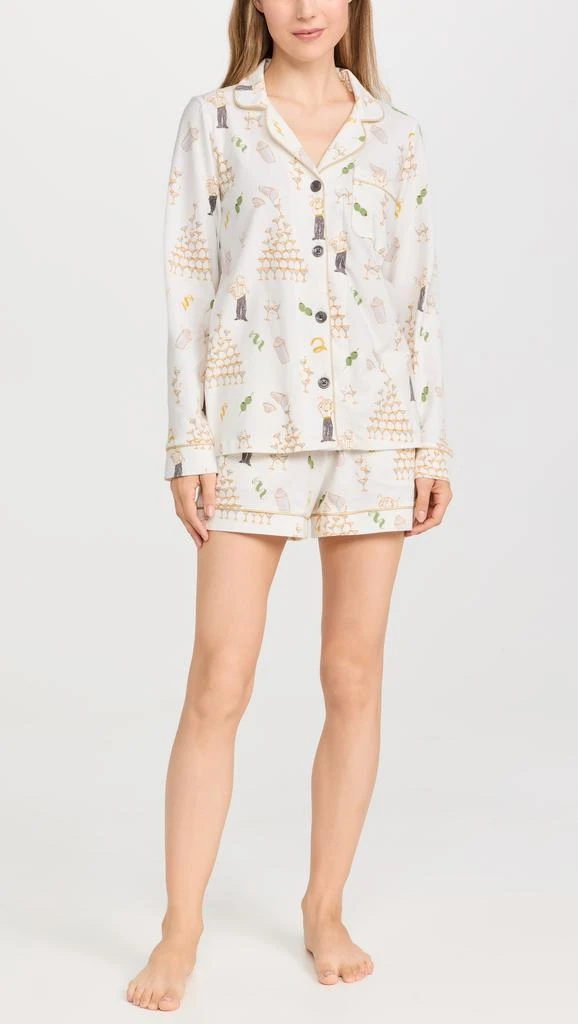 BedHead PJs Cotton Knit Long Sleeve Boxer PJ Set 6