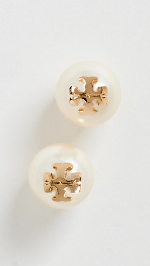 Tory Burch Kira Pearl Stud Earrings