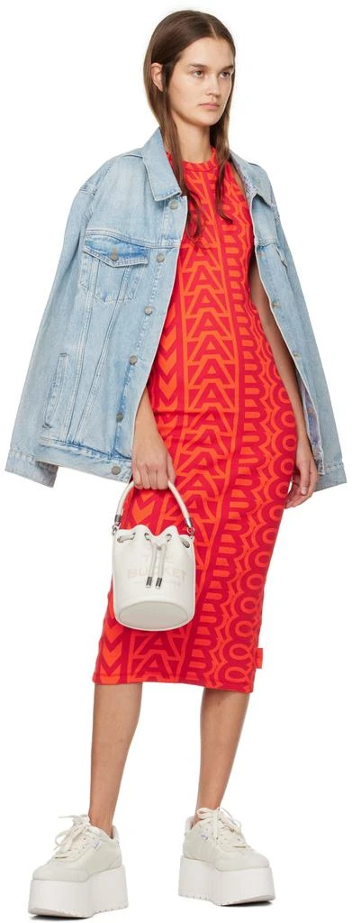 Marc Jacobs White 'The Leather Mini Bucket' Bag 4
