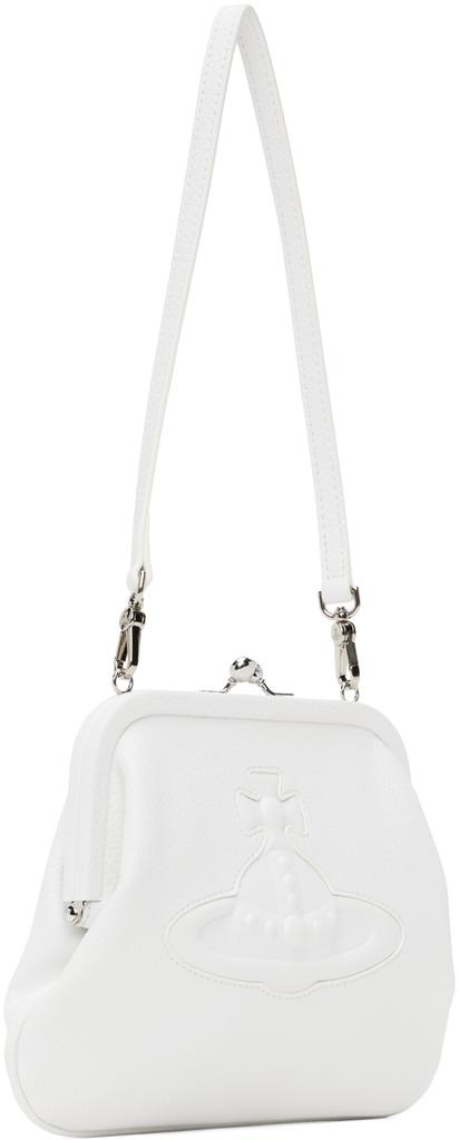 Vivienne Westwood White Vivienne's Clutch Bag