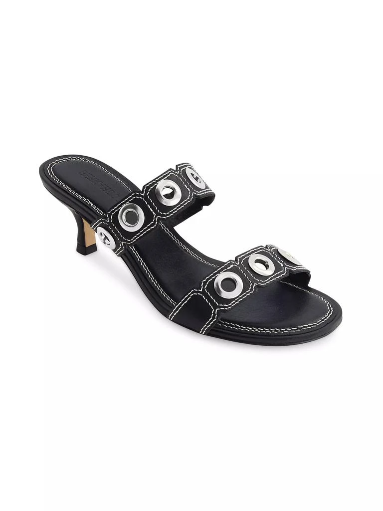 Bernardo 1946 Patra Kitten Heel Sandals 2