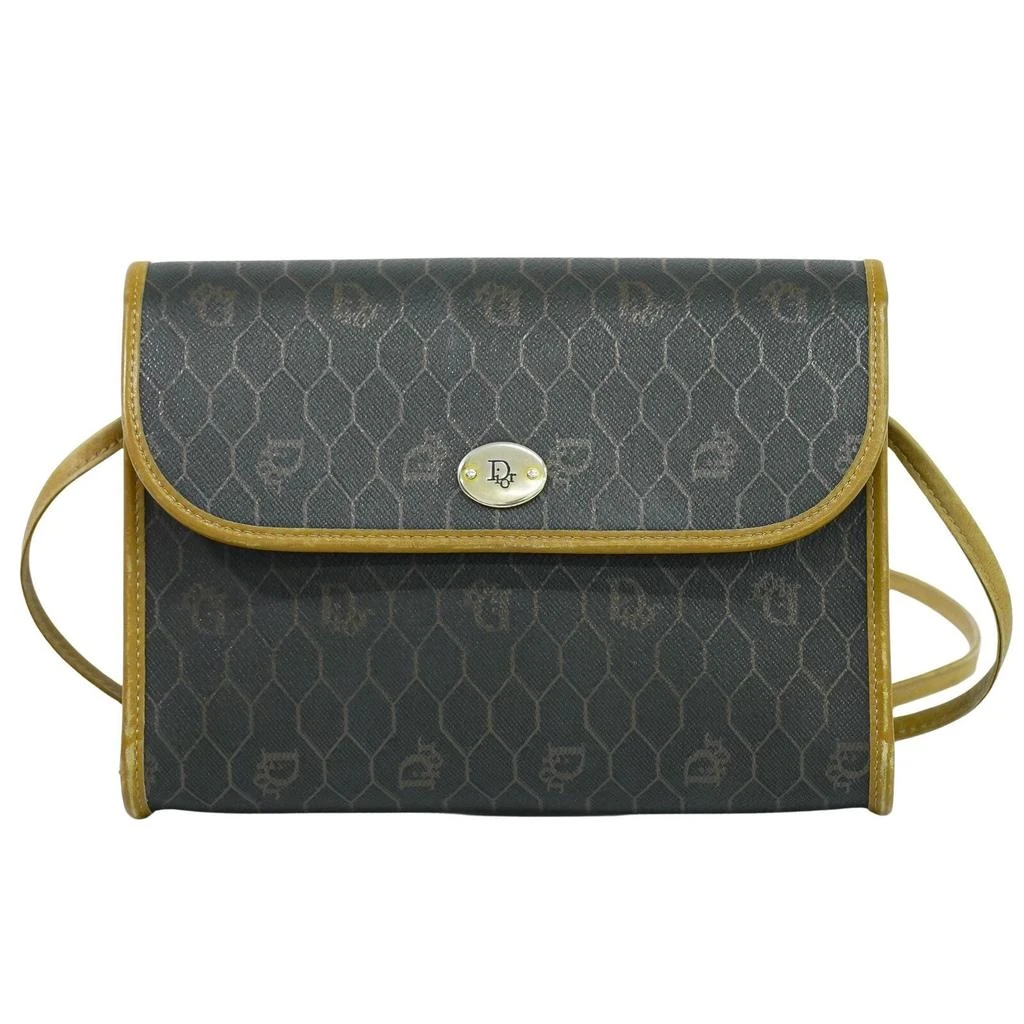 Dior Honeycomb Canvas Shoulder Bag (Pre-Owned) 1