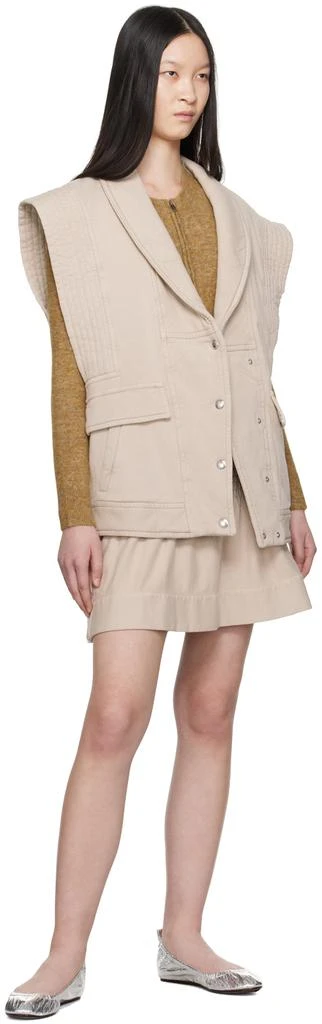 Isabel Marant Beige Naelle Vest 4