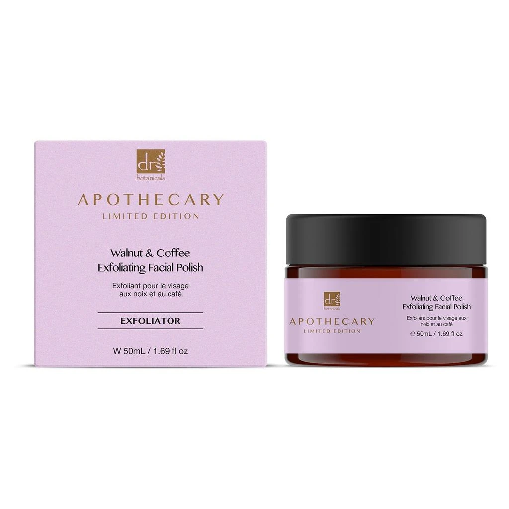 Dr. Botanicals Walnut and Coffee Exfoliating Facial Polish 2