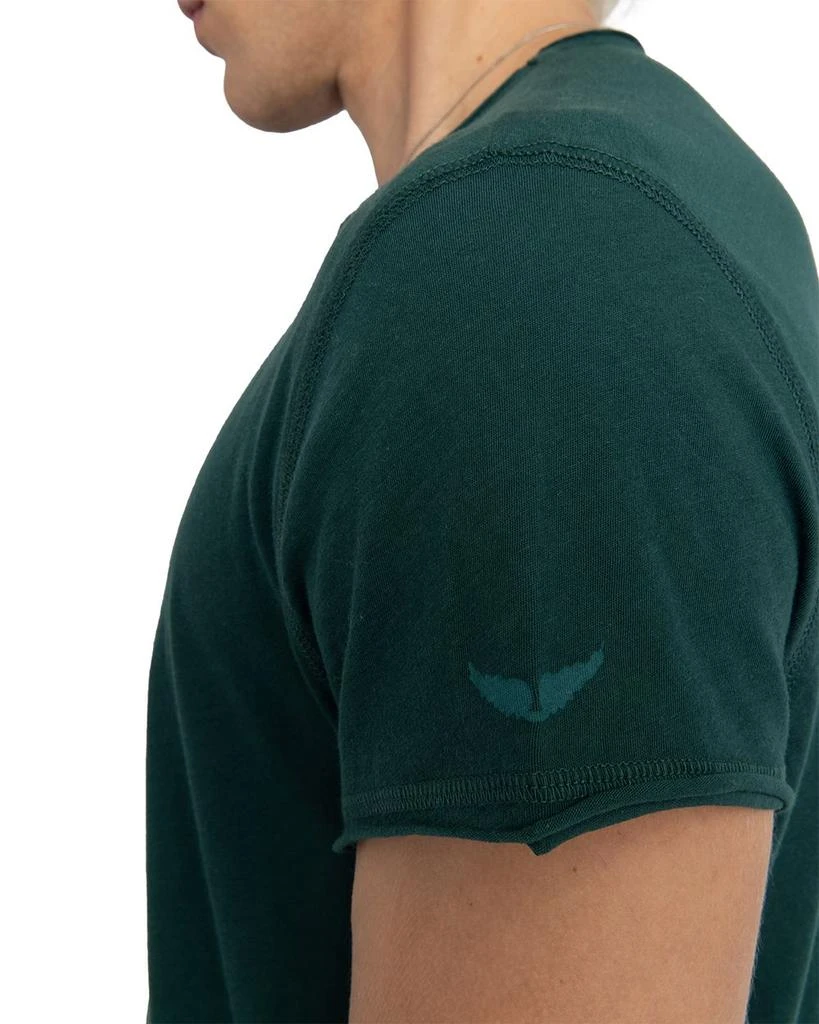 ZADIG & VOLTAIRE Monastir Split Collar Tee 7