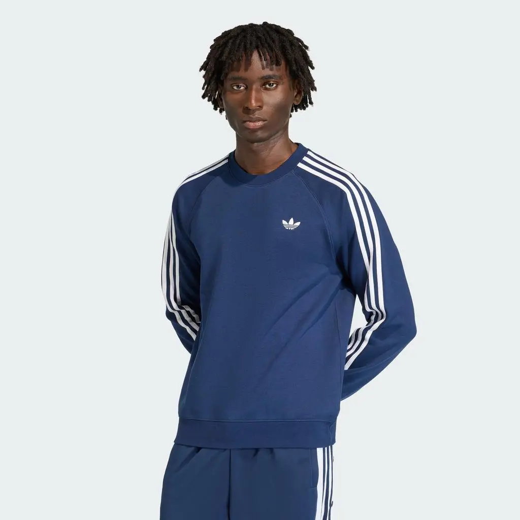 Adidas Men's  3-STRIPES CREW Sweatshirt
