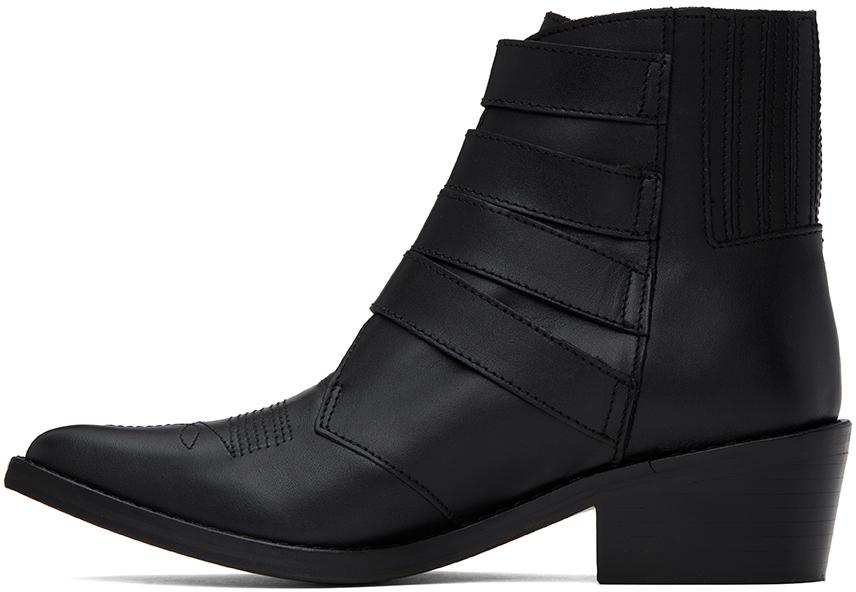 【関税込み】Aj1311 Boots - Toga Pulla - Leather - Black Toga Pulla Aj1311 Boots - Leather - Black Black (Women's