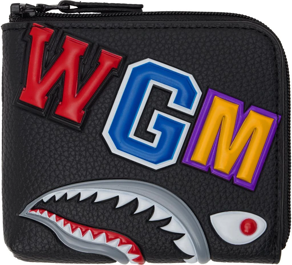 Bape Black Shark Mini Wallet 1