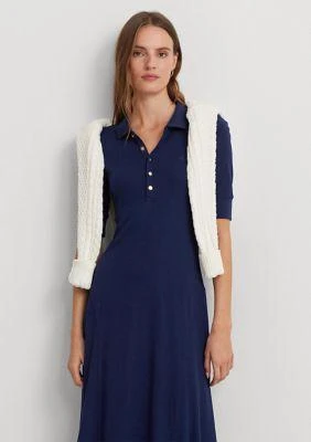 Lauren Ralph Lauren Ralph Lauren Cotton Blend Polo Dress 3