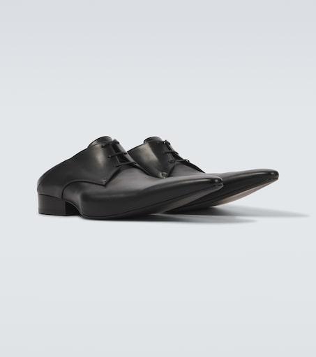 Balenciaga Opera leather Derby shoes - Dress Shoes - Free Shipping