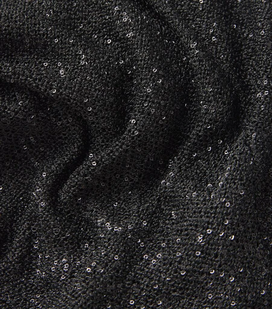 Alessandra Rich Sequinned Midi Skirt 5