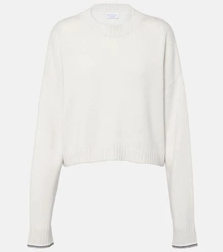 Brunello Cucinelli Wool, cashmere, and silk sweater 1