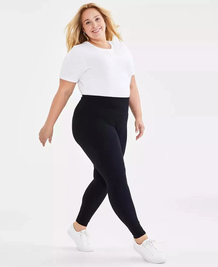 Style & Co Plus Size High-Rise Leggings, Exclusively at Macy's 3