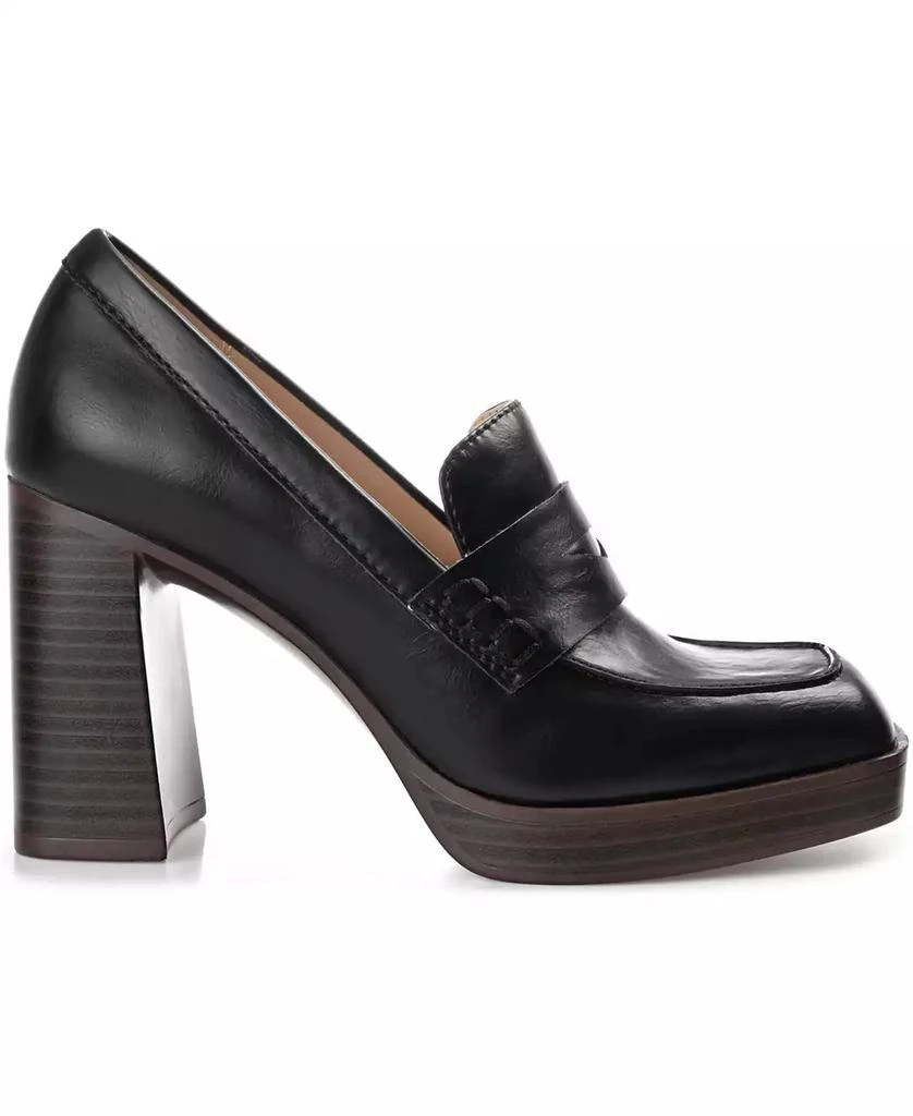 Journee Collection Women's Ezzey Block Heel Loafers 2