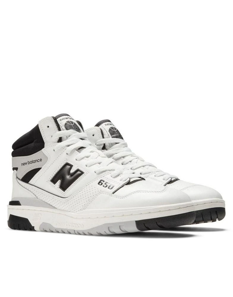 New Balance New Balance 650 trainers in white and black 4