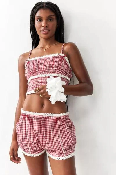 Out From Under Out From Under Mimi Gingham Short 2