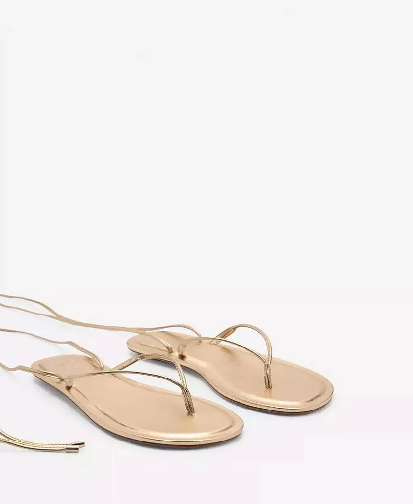 Mango Women's Strips Sandals 1