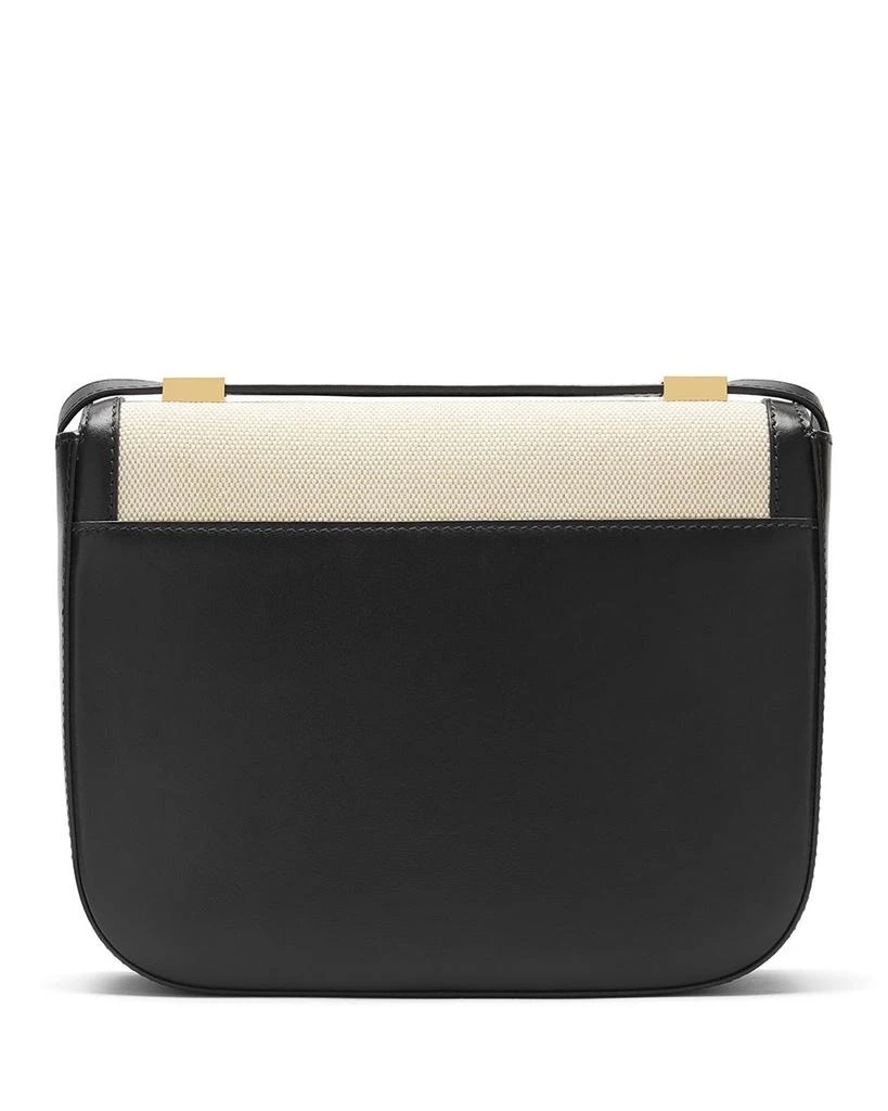 Demellier Vancouver Leather & Canvas Handbag 7